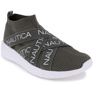 Nautica Women’s Slip-On Sneakers – Comfortable Running Shoes, Stylish & Easy to Wear – Perfect for Everyday Wear(Patrika-olive Green)