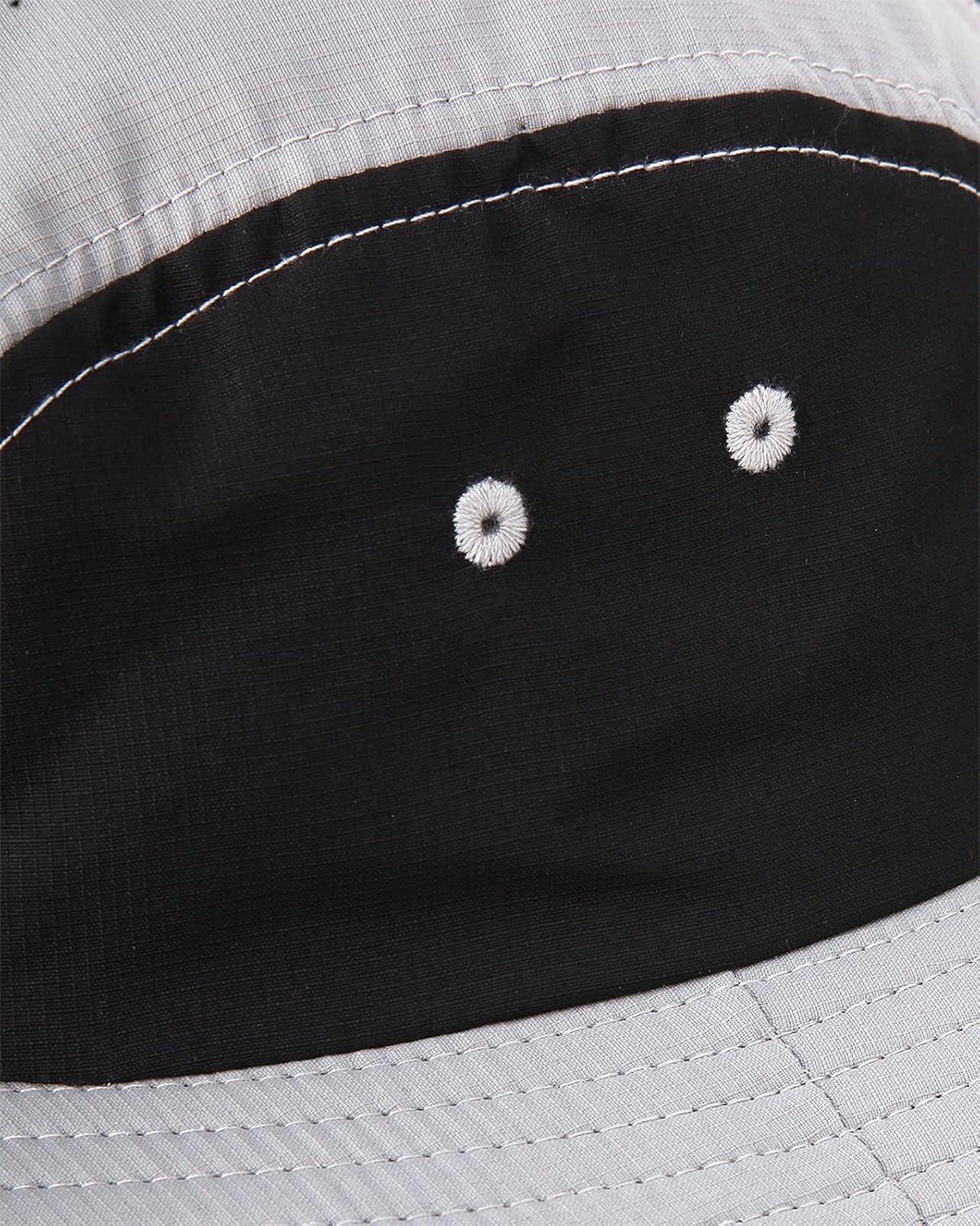 imageNautica Mens Boonie Hat Lightweight UV Protection Wide Brim Mainsail Safari Fishing Hat for Men with Adjustable StrapGrey