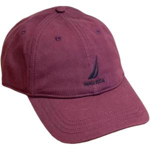 Nautica Mens J-Class Cap(Burgundy)