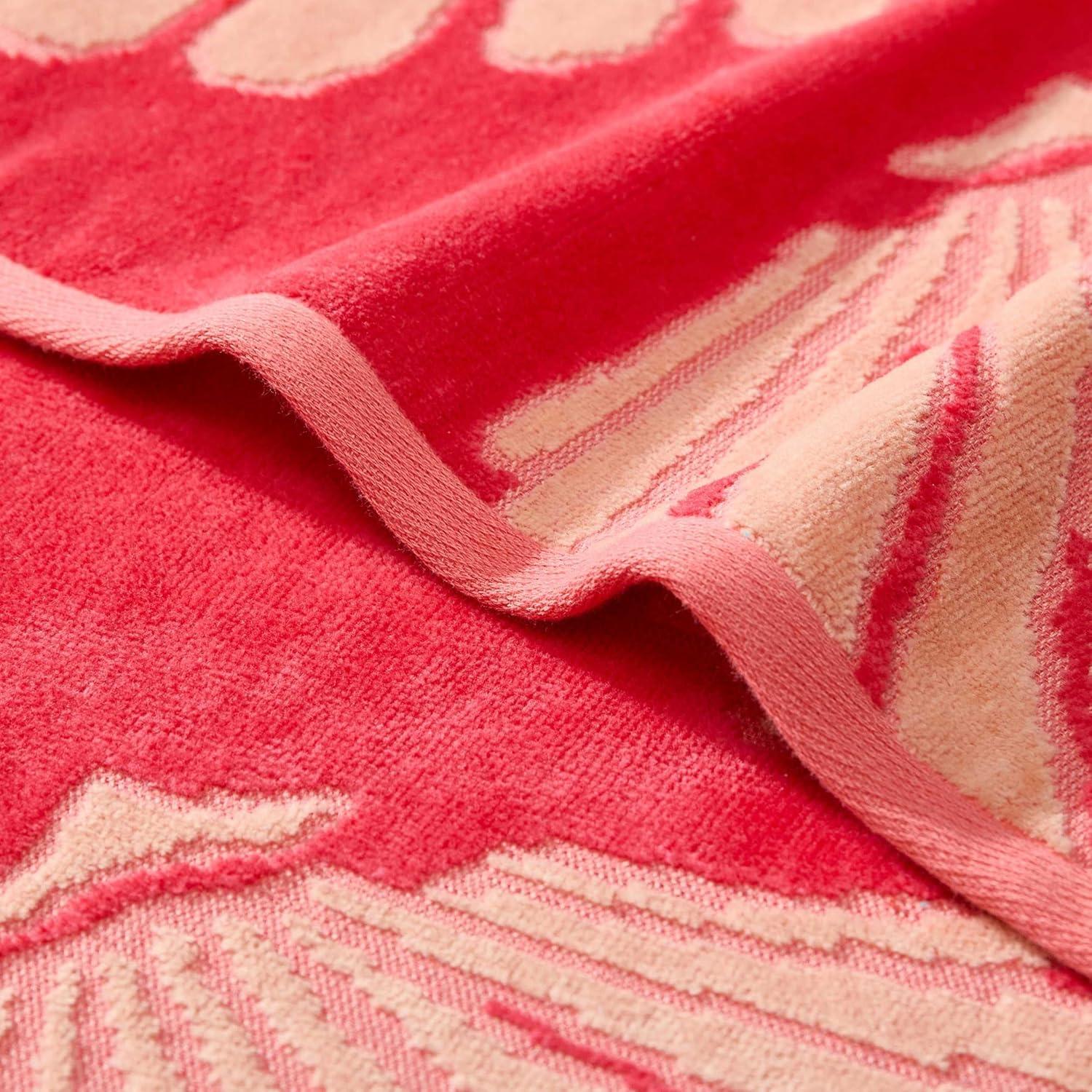 imageNautica Oversized Beach Towel Set Soft Plush Velour Towels with Hanging Loop Quick Dry amp Absorbent Beach Vacation Essentials for Adults amp Travel Turtle Beach Blue 2PackSeashell Seashore Pink