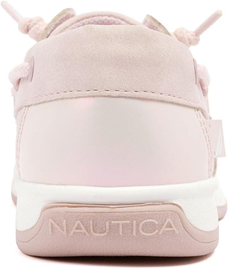 imageNautica Kids Casual Boat Shoe Loafers School Shoes for Boys ToddlerLittle KidBig KidBlush Pearl