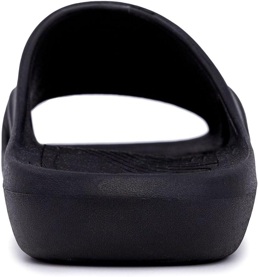 imageNautica Mens Athletic Slides Sport Shower Sandals for Indoor amp Outdoor Lightweight Durable and ComfortableBlack Charcoal
