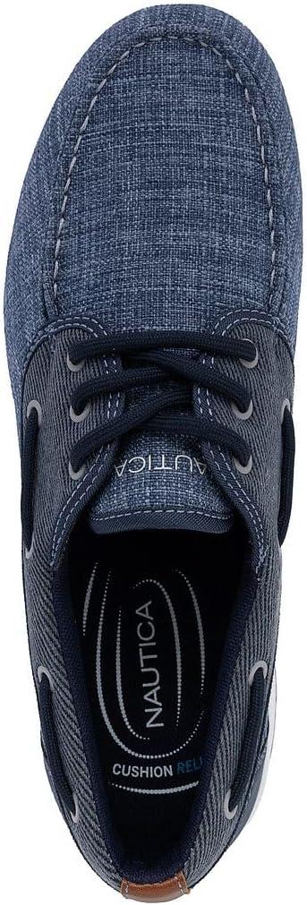 imageNautica Mens Casual Boat Shoes MocToe Loafers with Cushioned Insole Deck Fashion SneakerNavyando