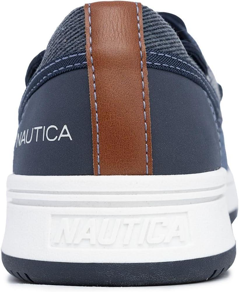 imageNautica Mens Casual Boat Shoes MocToe Loafers with Cushioned Insole Deck Fashion SneakerNavyando
