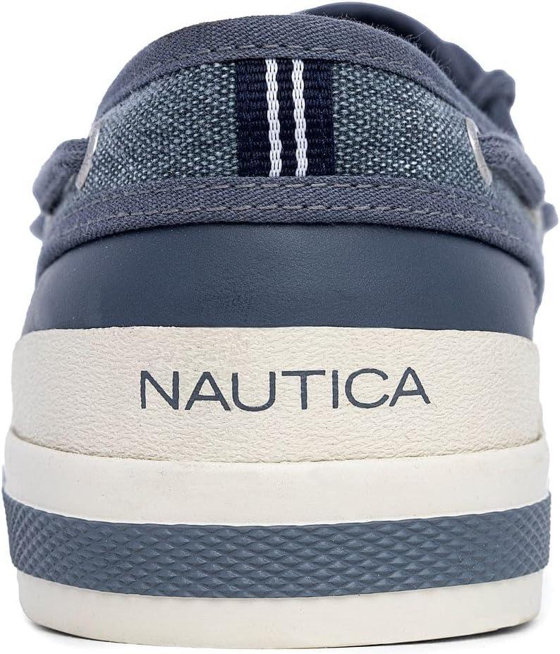 imageNautica Mens Casual Boat Shoes MocToe Loafers with Cushioned Insole Deck Fashion SneakerNavyjempol