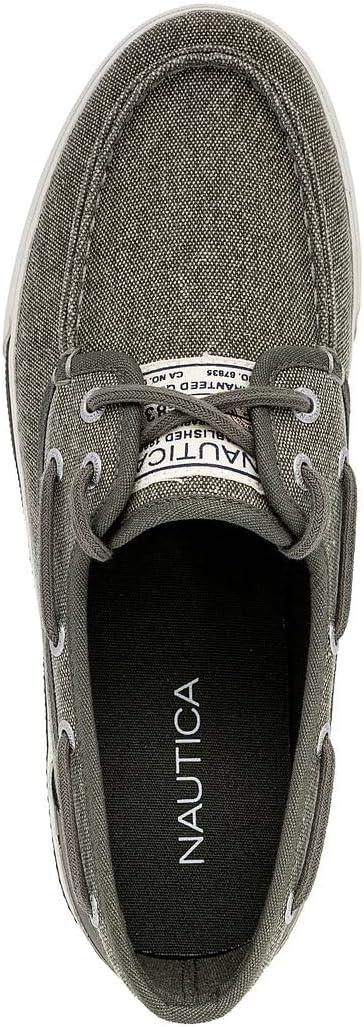 imageNautica Mens Casual Boat Shoes MocToe Loafers with Cushioned Insole Deck Fashion SneakerOlivejempol