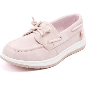 Nautica Kid’s Casual Boat Shoe Loafers – School Shoes for Boys (Toddler/Little Kid/Big Kid)(Blush Pearl)