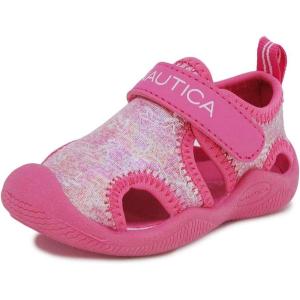 Nautica Kids Protective Water Shoe,Closed-Toe Sport Sandal |Boy – Girl (Big Kid/Little Kid/Toddler)(Pink)