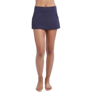 Nautica womens Swim Skirt – Quick-dry, Swim Shorts, Tummy Control Skort, Pockets, Volley Shorts(Navy)