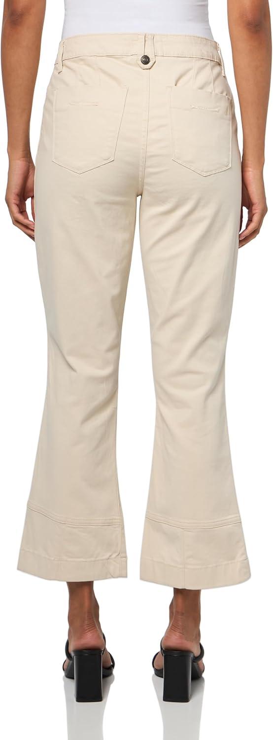 imageNautica Womens Ankle Length Stretch Demi Boot PantWhite Swan