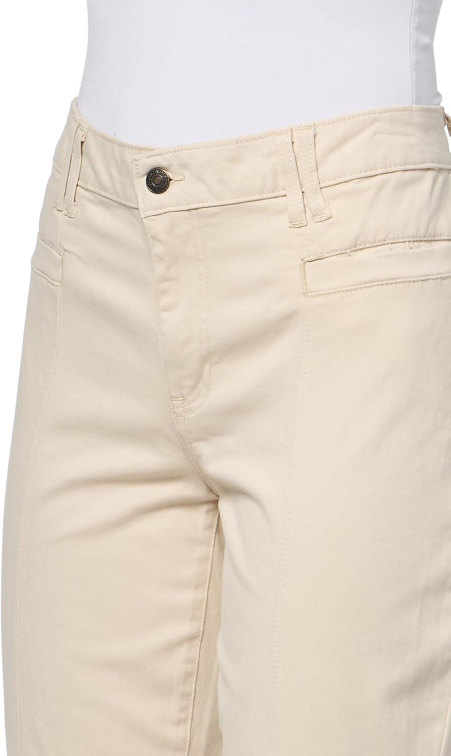 imageNautica Womens Ankle Length Stretch Demi Boot PantWhite Swan