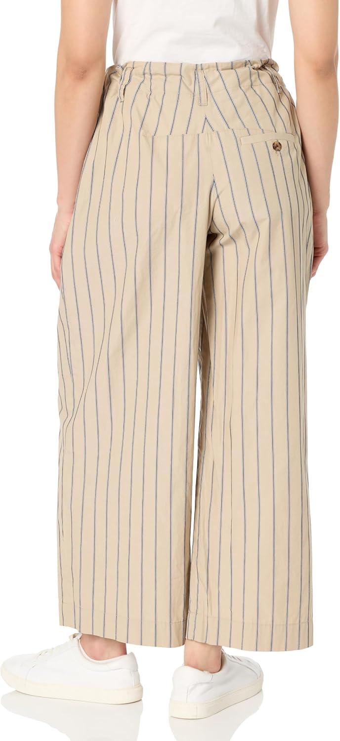 imageNautica Womens Stripe Wide Leg PantsRope Multi