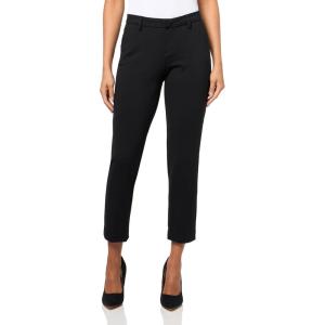 Nautica Women’s Solid Montauk Ponte Trouser(Black)
