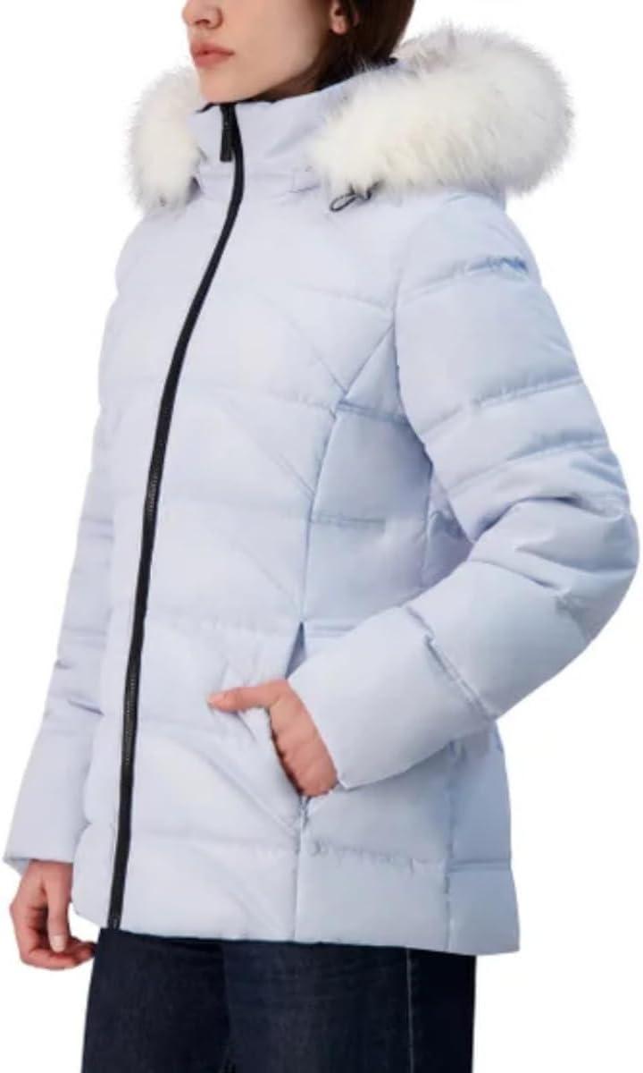 imageNautica Womens Short Chevron Packable Down JacketBlue