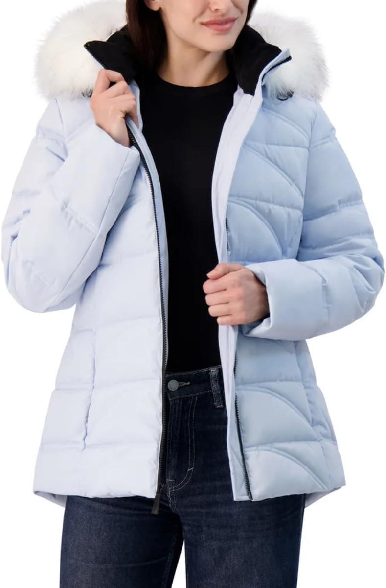 imageNautica Womens Short Chevron Packable Down JacketBlue