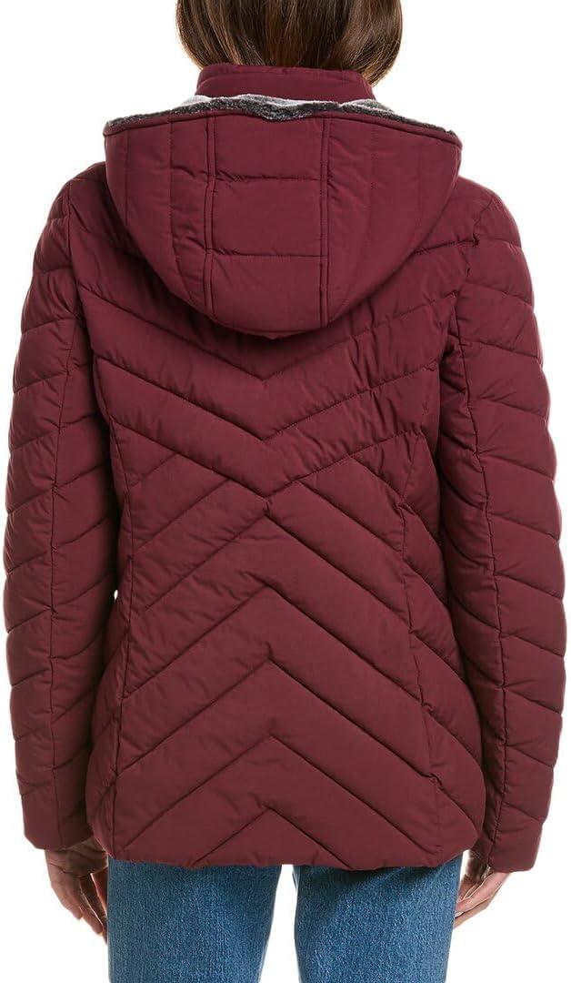 imageNautica Womens Short Chevron Packable Down JacketSpice