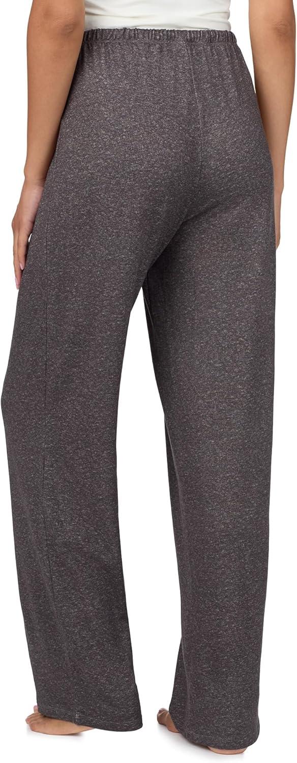 imageNautica Womens Sleepwear amp Loungewear Sweater Knit Wide Leg Lounge Pajama Pants Lightweight Soft amp Cozy PJs for WomenGrey Heather
