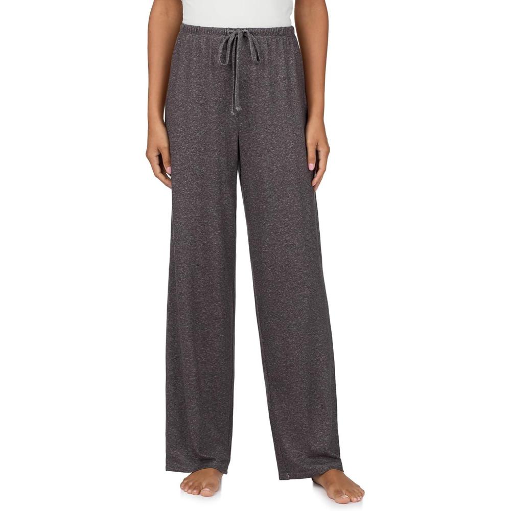 imageNautica Womens Sleepwear amp Loungewear Sweater Knit Wide Leg Lounge Pajama Pants Lightweight Soft amp Cozy PJs for WomenGrey Heather