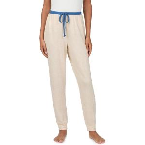Nautica Womens Jogger Pajama Pants with Pockets – Soft, Lightweight & Cozy Sweater Knit PJ Bottoms – Sleepwear & Loungewear(Oatmeal Heather)