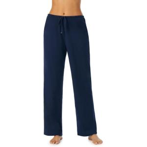 Nautica Womens Pajama Pants – Lightweight Wide Leg Lounge Pants – Cotton Knit Jersey – Sleepwear Loungewear PJs for Women(Navy)