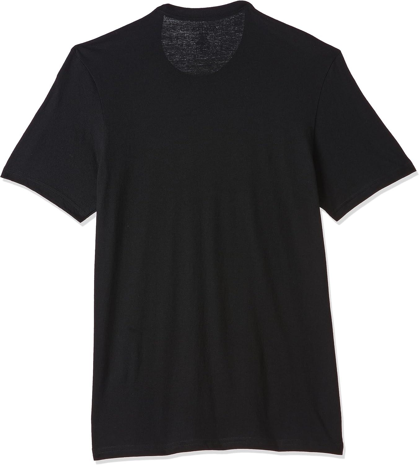 imageNautica Mens Cotton Crew Neck 3Pack TShirtsBlack New