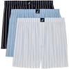 Stripes Blue and White 3 Pack
