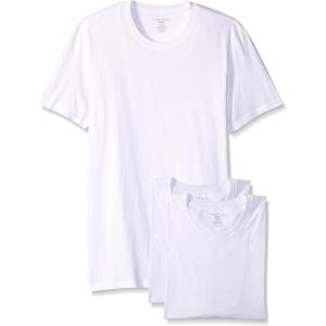 Nautica Mens Cotton Crew Neck 3-Pack T-Shirts(White – 3 Pack)