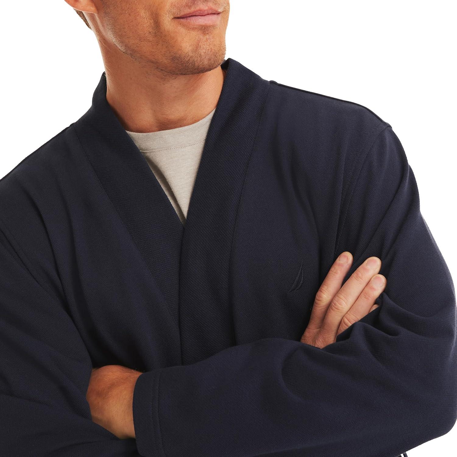 imageNautica Kimono Robe Navy One Size