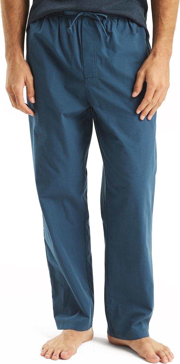 imageNautica Mens Nautica Sustainably Crafted Poplin Sleep PantEnsign Blue
