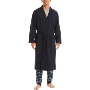Nautica Kimono Robe, Navy, One Size