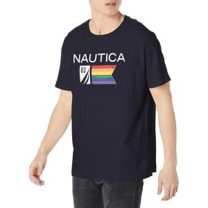 Nautica Men’s Pride Logo Graphic Sleep(Navy)