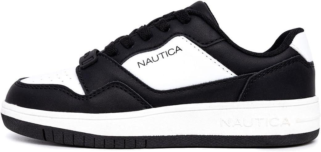 imageNautica Boys LowTop Sneakers Basketball Tennis Shoes for Kids Outdoor School Running Shoes Sizes for Big KidLittle KidPanda One