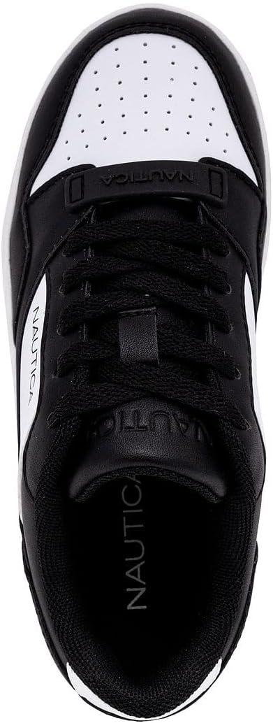 imageNautica Boys LowTop Sneakers Basketball Tennis Shoes for Kids Outdoor School Running Shoes Sizes for Big KidLittle KidPanda One