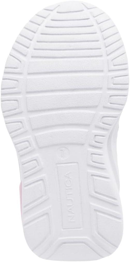 imageNautica Kids Athletic SlipOn Sneakers Comfortable Bungee Running Shoes for Boys and Girls Stylish and Supportive Footwear for Active Kids Big KidLittle KidToddlerBlue Pinkswimm