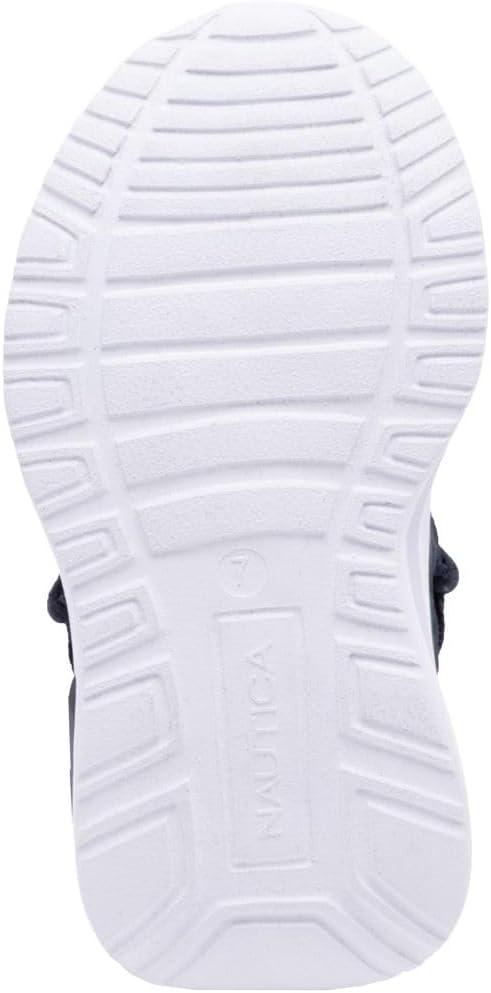 imageNautica Kids Athletic SlipOn Sneakers Comfortable Bungee Running Shoes for Boys and Girls Stylish and Supportive Footwear for Active Kids Big KidLittle KidToddlerNavyswimm