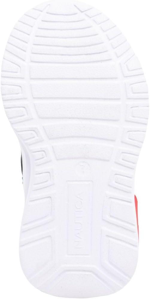 imageNautica Kids Athletic SlipOn Sneakers Comfortable Bungee Running Shoes for Boys and Girls Stylish and Supportive Footwear for Active Kids Big KidLittle KidToddlerBlack Multi