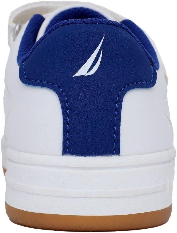 imageNautica Kids Double Strap Athletic SneakersWhite Colbaltstafford