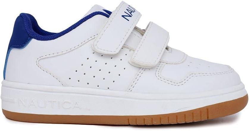 imageNautica Kids Double Strap Athletic SneakersWhite Colbaltstafford