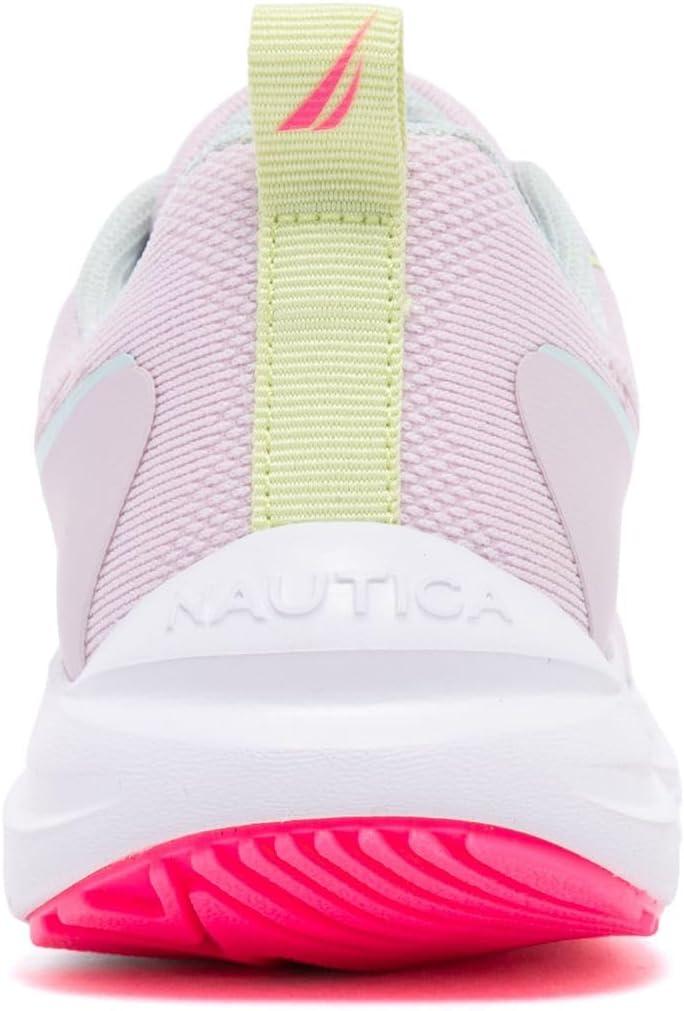 imageNautica Kids Girls Metallic Fashion Sneaker LaceUp Athletic Running Shoe I kappil I Big Kid Little Kid ToddlerLilac Pink Bluemarius