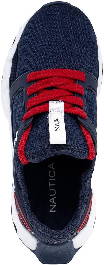 imageNautica Kids Running Sneakers Comfortable Shoes for Boys and Girls Sizes for Big amp Little Kids LaceUpBungee ManalapinAmericanamazi
