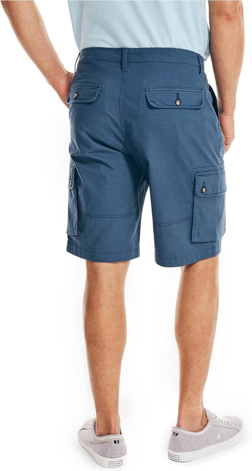 imageNautica Mens 10 Navigator Cargo ShortEnsign Blue