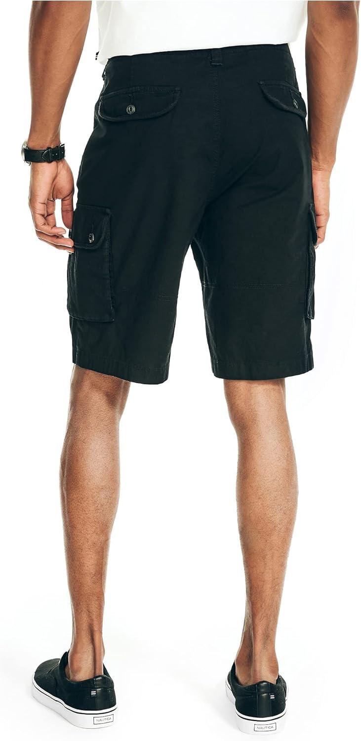 imageNautica Mens 10 Navigator Cargo ShortTrue Black
