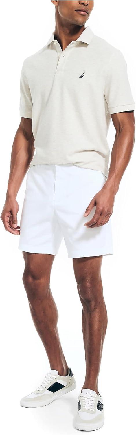 imageNautica Mens 6 Deck ShortBright White