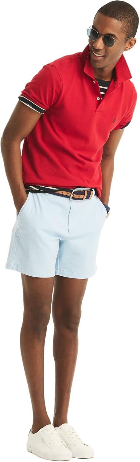 imageNautica Mens 6 Deck ShortCerulean Blue