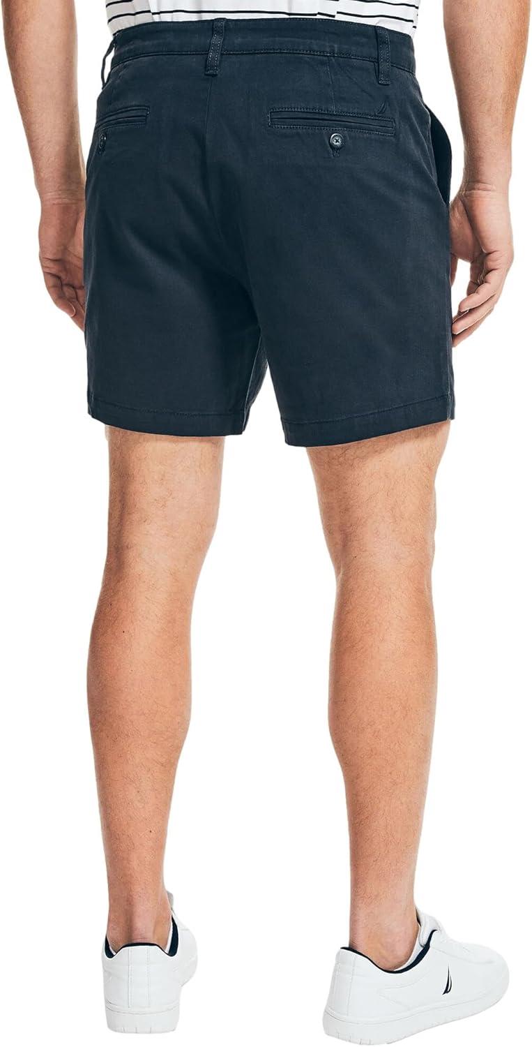 imageNautica Mens 6 Deck ShortFrench Navy