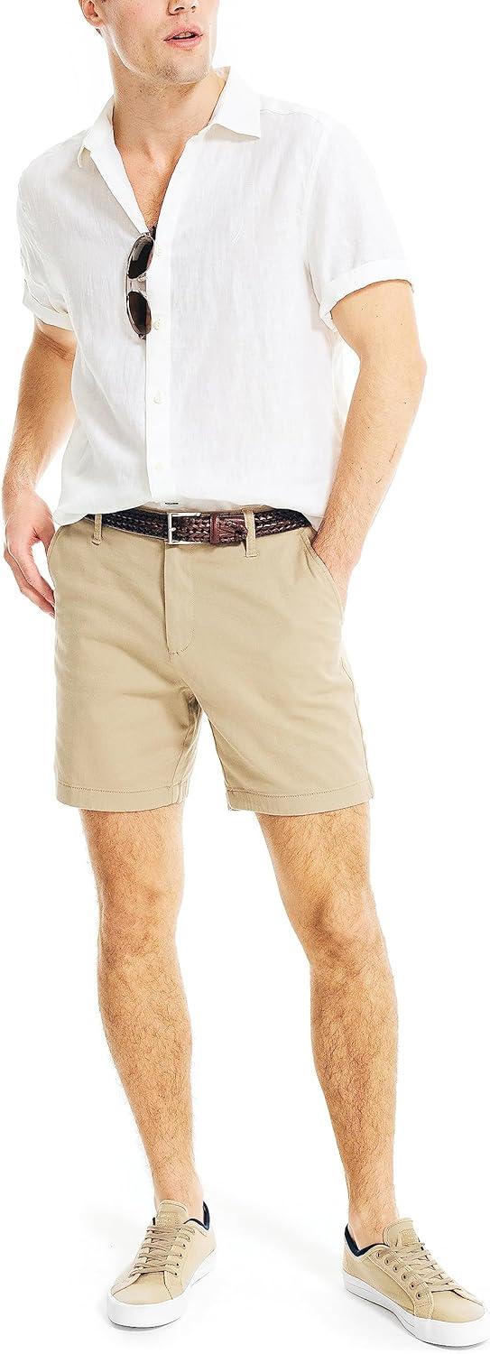 imageNautica Mens 6 Deck ShortTrue Khaki