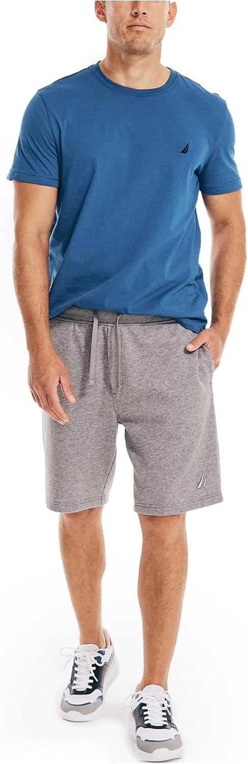 imageNautica Mens 9 Solid Fleece ShortStone Grey Heather