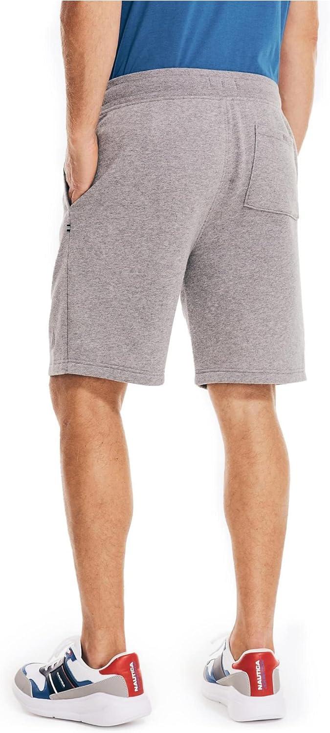 imageNautica Mens 9 Solid Fleece ShortStone Grey Heather