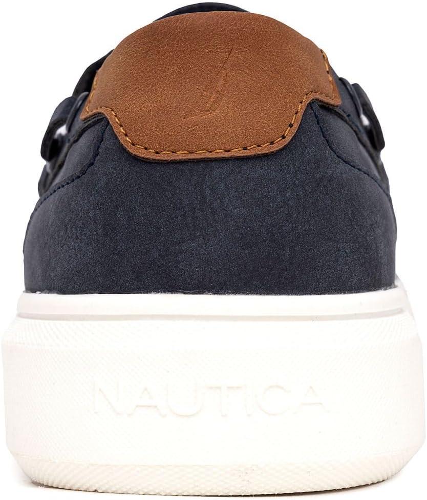 imageNautica Mens Boat Shoe Casual Loafers Comfort Sneaker Walking Moccasin SlipOnLaceUpNavyankar