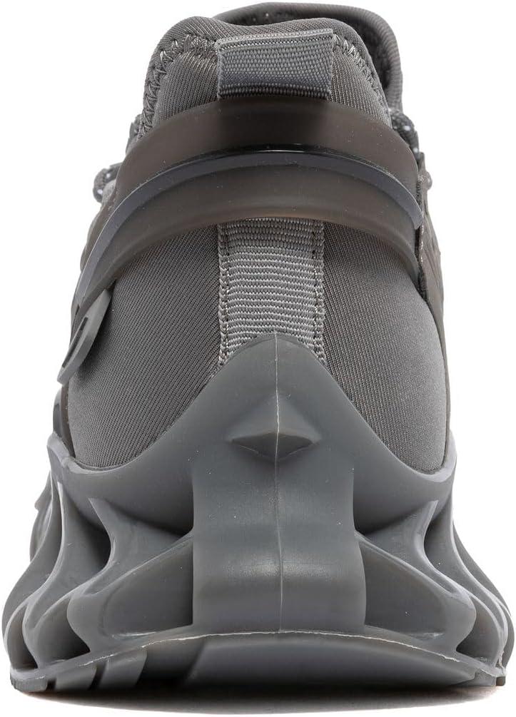 imageNautica Mens Casual Fashion Sneakers Lightweight LaceUp Athletic Walking Shoes for Gym amp Tennis ComfortableCharcoal Tonalwandal